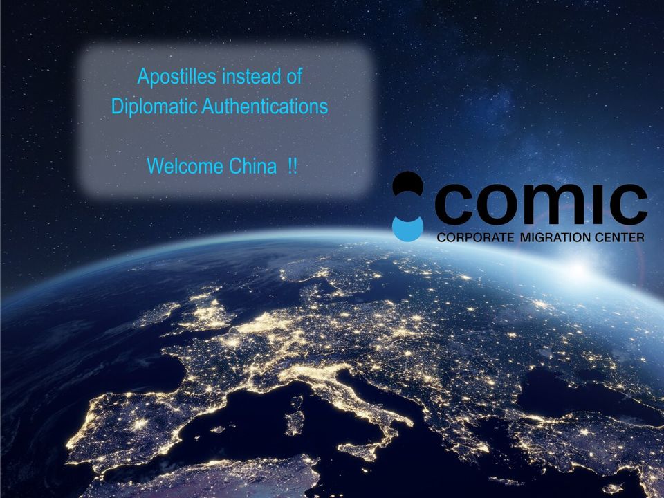 China is now a member of Apostille Convention!